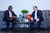 Vietnamese Prime Minister receives South African Deputy President in Johannesburg